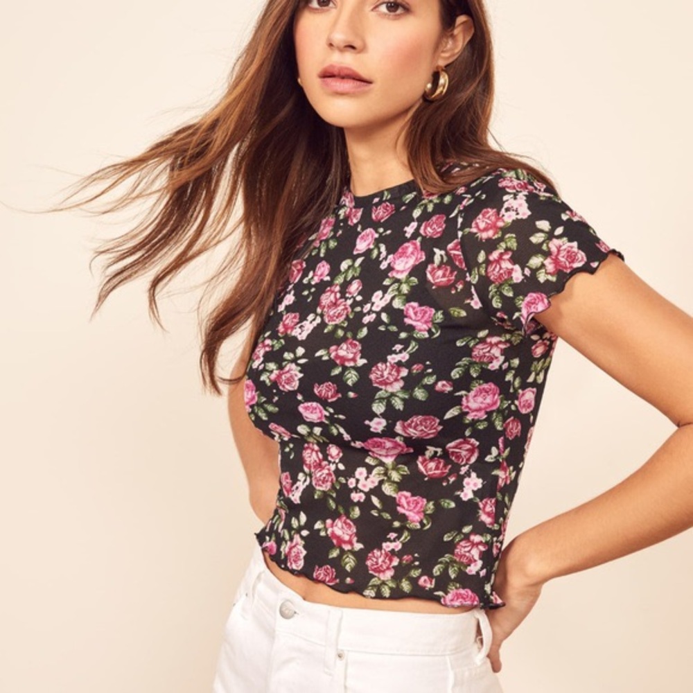 Reformation Buffie Top XS